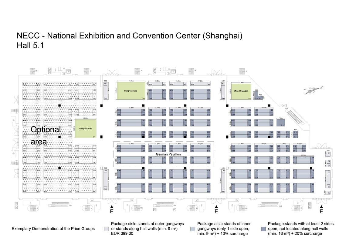 AchemAsia Exhibition Hall at NECC, Shanghai